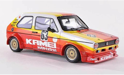 Volkswagen Golf Base 1/43 Spark MK1 Gr.2 No.63 Kamei 1000km Nurburgring 1977 B.Renneisen/W.Wolf diecast model cars