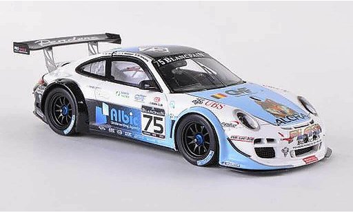 Porsche 911 GT3 1/43 Spark R 2012 No.75 Alcra Flash 24h Spa M.Hennerici/X.Maassen/M.Goossens diecast model cars