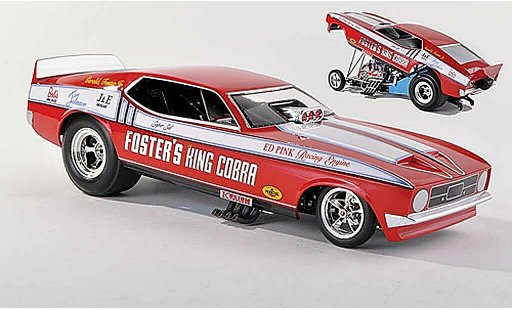 Ford Mustang Funny Car 1/43 Ertl NHRA Foster's King Cobra diecast model cars