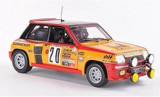 Renault 5 Turbo 1/18 Universal Hobbies No.20 Calberson Rally Monte Carlo 1981 diecast model cars