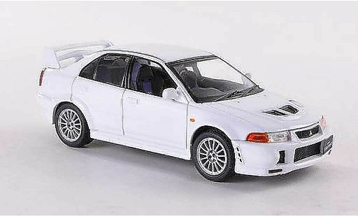 Mitsubishi Lancer Evolution VI 1/43 IXO white 1999 diecast model cars