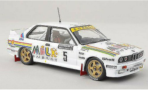 Bmw M3 course 1/43 IXO E30 No.5 Milk Energy Rally 1000 Lakes 1988 A.Vantanen/B.Berglund diecast model cars