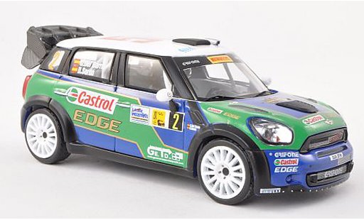 Mini Countryman JCW 1/43 IXO No.2 Rally Monza 2011 D.Sordo/C.Del Barrio diecast model cars