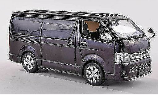 Toyota Hiace Super GL 1/43 J Collection black-violet RHD 2012 diecast model cars