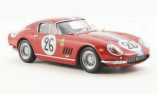 Ferrari 275 GTB/4 1/43 Ferrari Racing Collection Competizione 24h Le Mans G.Biscaldi / M. Bourbon-Parme diecast model cars