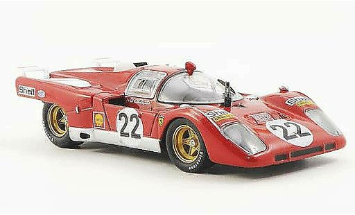 Ferrari 512 M 1/43 Ferrari Racing Collection 300km Imola A.Merzario 1971 diecast model cars