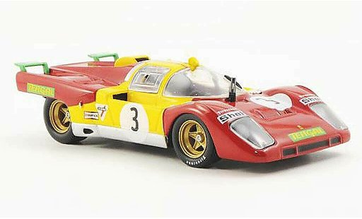 Ferrari 512 M 1/43 Ferrari Racing Collection 6h Brands Hatch J.Juncadella / D.Hobbs 1971 diecast model cars