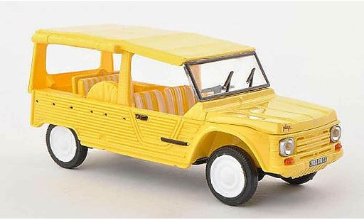 Citroen Mehari Plage 1/43 Solido yellow 1979 diecast model cars
