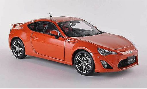 Toyota 86 2012 1/18 Autoart Limited (Asian Version/RHD) orange diecast model cars