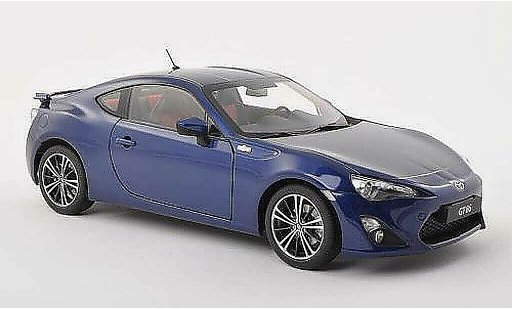Toyota 86 2012 1/18 Autoart GT (Europa Version/LHD) black-blue diecast model cars