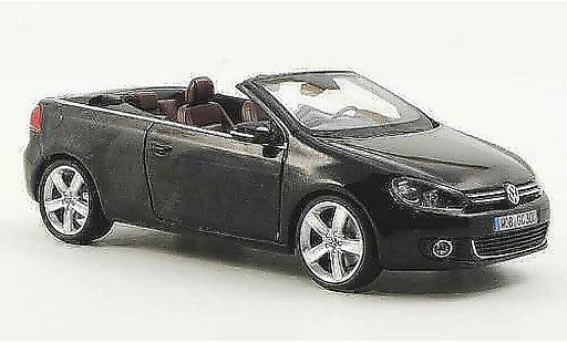 Volkswagen Golf Cabriolet 1/43 Schuco Convertible black 2011 diecast model cars