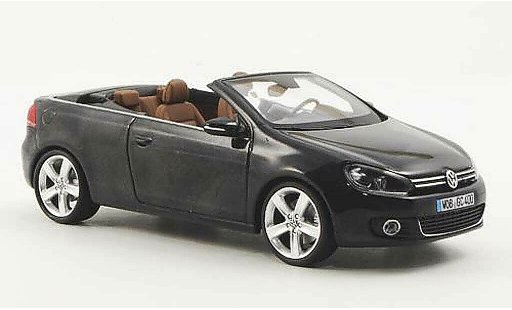 Volkswagen Golf Cabriolet 1/43 Schuco Convertible grey 2011 diecast model cars