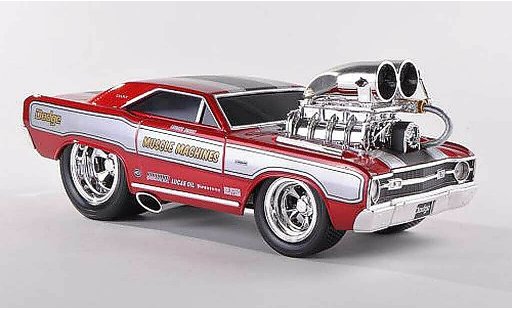 Dodge Dart 1968 1/18 Maisto Super Stock HEMI red diecast model cars
