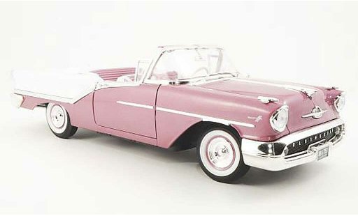 Oldsmobile Super 88 Convertible 1/18 Yat Ming flieder/white 1957 diecast model cars