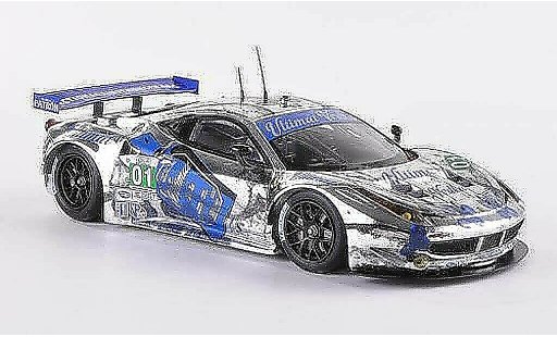 Ferrari 458 Italia GT2 1/43 Fujimi No.01 Extreme Motorsports Ultimat VodkaPetit Le Mans 2012 diecast model cars