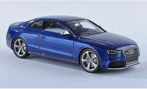 Audi RS5 coupe 1/43 Spark blue 2012 diecast model cars