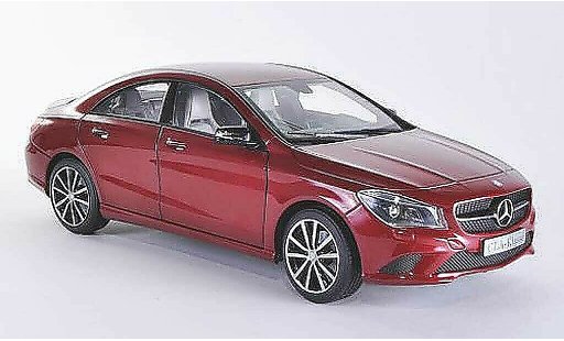Mercedes CLA Base 1/18 Norev (C117) red 2013 diecast model cars