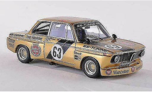 Bmw 2002 tii 1/43 Spark No.63 Warsteiner DRM Norisring 1975 J.Obermoser diecast model cars