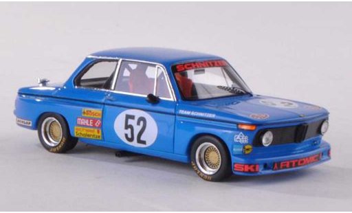 Bmw 2002 tii 1/43 Spark No.52 Atomic DRM 1974 W.May diecast model cars