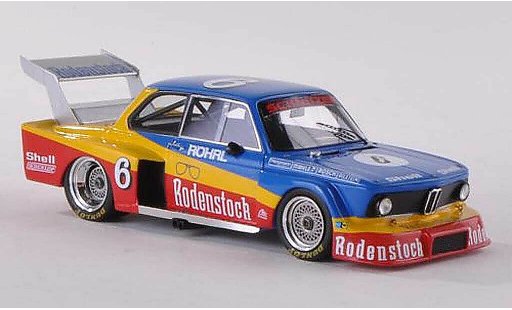 Bmw 2002 Turbo 1/18 Spark Gr.5 No.6 Rodenstock DRM Norisring 1977 W.Rohrl diecast model cars