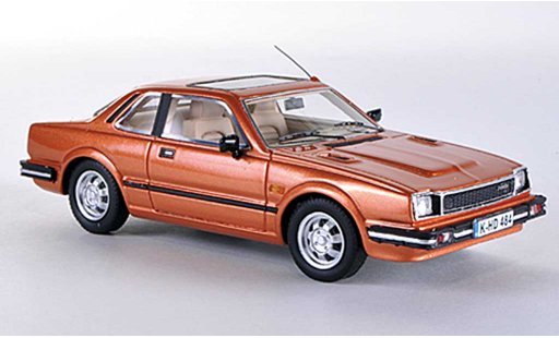 Honda Prelude 1981 1/43 Neo MKI brown diecast model cars