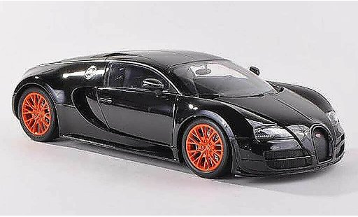 Bugatti Veyron Super Sport 1/18 Minichamps black 2011 diecast model cars