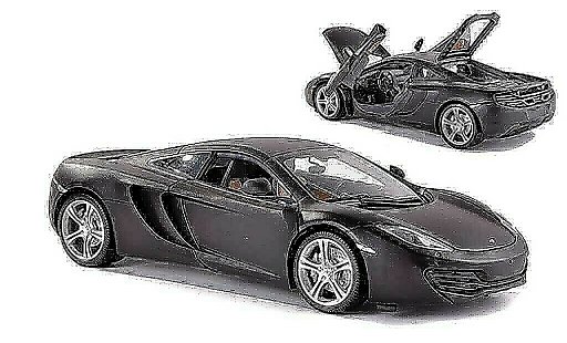 McLaren F1 Base 1/18 Minichamps MP4-12C mattblack diecast model cars