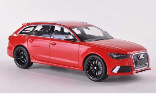 Audi RS6 avant 1/43 Minichamps red 2012 diecast model cars