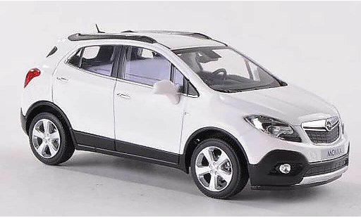 Opel Mokka Base 1/43 Minichamps white 2012 diecast model cars