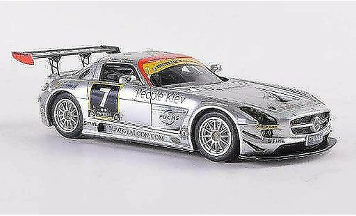 Mercedes SLS GT3 1/43 Minichamps AMG No.7 Team Black Falcon 24h Dubai 2011 Jager/Seyffarth/Heyer/Breslin diecast model cars