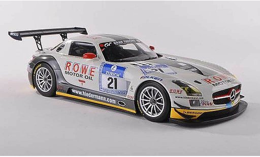 Mercedes SLS GT3 1/43 Minichamps AMG No.21 Rowe Racing 24h Nuerburgring 2012 Zehe/Hartung/Rehfeld/Bullitt diecast model cars