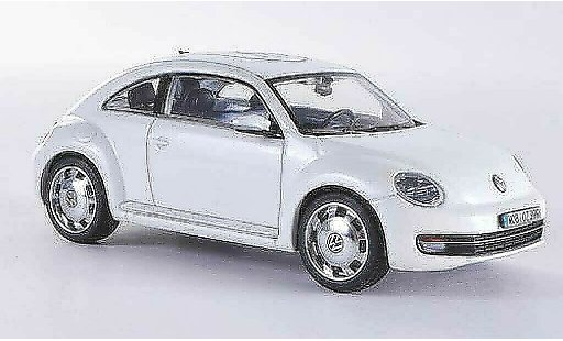 Volkswagen Beetle Base 1/43 Schuco white Wolfsburg 2011 diecast model cars
