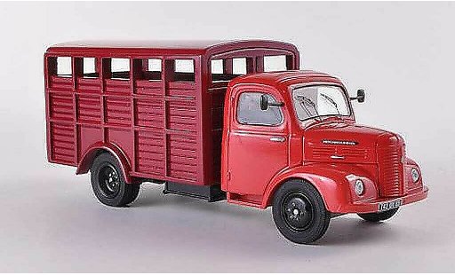 Hotchkiss PL50 Viehtransporter 1/43 Eligor red/red diecast model cars
