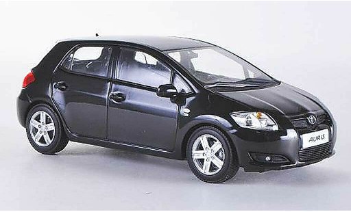 Toyota Auris Base 1/43 Minichamps black 5-Turer 2007 diecast model cars