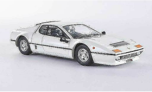 Ferrari 512 Coupe 1/43 Best white 1976 diecast model cars