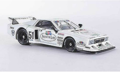 Lancia Beta Monte Carlo 1/43 Best Turbo Zolder No.51 1980 H.Heyer diecast model cars