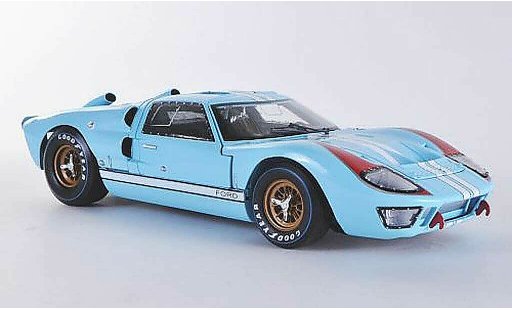Ford GT40 Mk II 1/18 Shelby Collectibles GT 40 IIblue with whiteen stripes 1966 diecast model cars