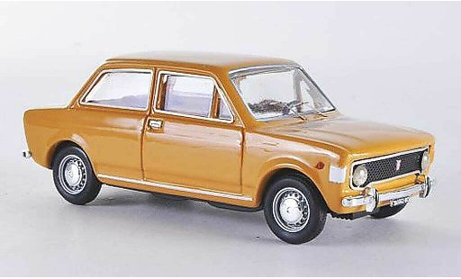 Fiat 128 Berlina 1/43 Rio 2 turig yellow 1969 diecast model cars