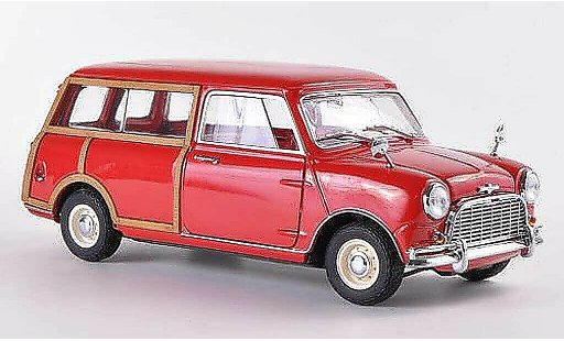 Austin Mini countryman 1/18 Kyosho Morris Morris Traveller red RHD diecast model cars