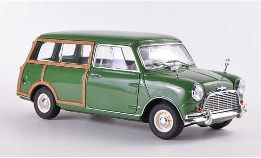 Austin Mini countryman 1/18 Kyosho Morris Morris Traveller green RHD diecast model cars