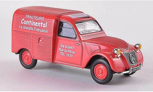 Citroen 2CV Berline 1/43 Eligor Tracteurs Continental diecast model cars