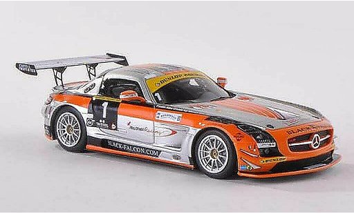 Mercedes SLS GT3 1/43 Spark No.1 Abu Dhabi Racing 24h Dubai 2013 Al Qubaisi/Schneider/Bleekemolen/Edwards diecast model cars