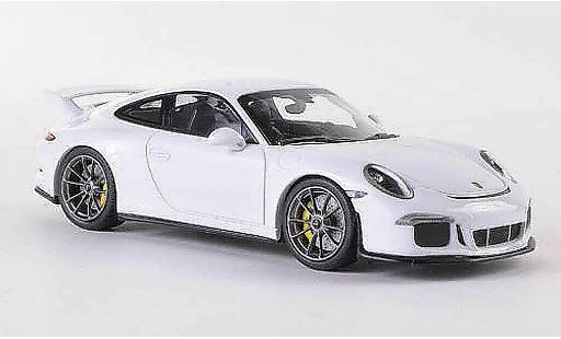 Porsche 911 GT3 1/43 Minichamps white 2013 diecast model cars