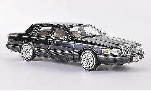 Lincoln Town Car 1997 1/43 GLM black diecast model cars