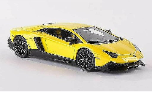 Lamborghini Aventador LP720-4 1/43 Look Smart yellow 50. Anniversary diecast model cars