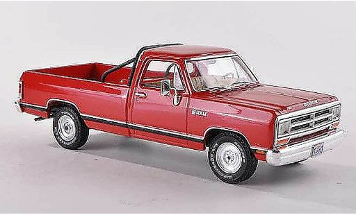 Dodge RAM pickup 1/18 Premium X Pick Up red 1987 diecast model cars