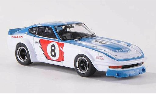 Nissan Fairlady Z 240 ZR 1/43 Ebbro 240ZR No.8 1000km Fuji 1973 K.Takahashi/K.Tohira diecast model cars