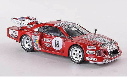 Ferrari 308 GTB 1/43 Ferrari Racing Collection No.18 Achilli Motors C.Facetti/M.Finotto 6h Silverstone 1981 diecast model cars