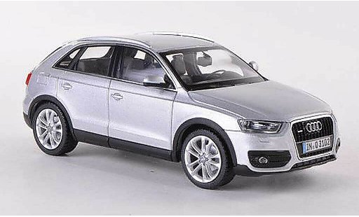 Audi Q3 suv 1/43 Schuco grey 2011 diecast model cars