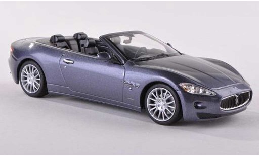 Maserati GranCabrio Base 1/43 Minichamps grey 2010 diecast model cars